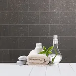 Brewster Home Fashions Neale Black Subway Tile Wallpaper - SKU 2814-M1055