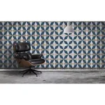 Brewster Home Fashions Newby Navy Geometric Wallpaper - SKU 2900-42548