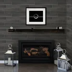 Brewster Home Fashions Nika Black Sleek Wood Wallpaper - SKU 2767-23820