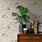 Brewster Home Fashions Nobu Beige Koi Fish Wallpaper - SKU 4035-409420