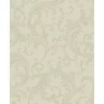 Brewster Home Fashions Noemi Cream Acanthus Wallpaper - SKU 4058-24832