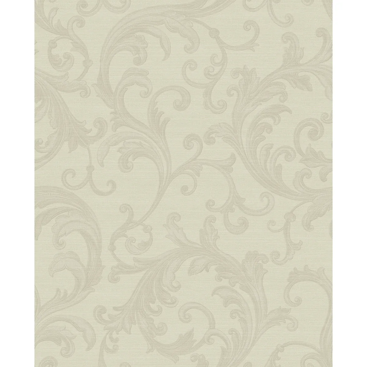 Brewster Home Fashions Noemi Cream Acanthus Wallpaper - SKU 4058-24832