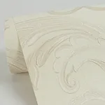 Brewster Home Fashions Noemi Cream Acanthus Wallpaper - SKU 4058-24832