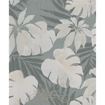 Brewster Home Fashions Nona Grey Tropical Leaves Wallpaper | Wallpaper Twins Brewster Home Fashions Nona Grey Tropical Leaves Wallpaper - SKU MG31601