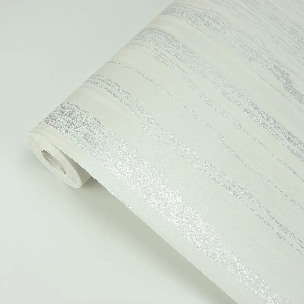 Brewster Home Fashions Nova Platinum Faux Wood Wallpaper - SKU 2927-10104