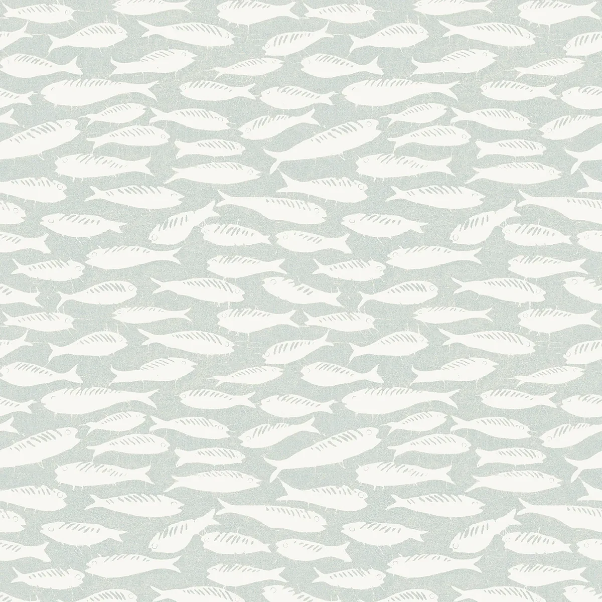 3122-10502 | Nunkie Light Blue Sardine Wallpaper