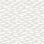 Brewster Home Fashions Nunkie Light Grey Sardine Wallpaper - SKU 3122-10500