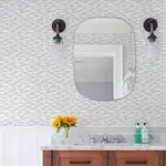 Brewster Home Fashions Nunkie Light Grey Sardine Wallpaper - SKU 3122-10500
