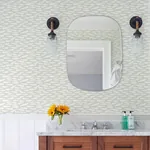 Brewster Home Fashions Nunkie Sage Sardine Wallpaper - SKU 3122-10514