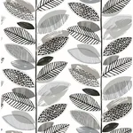Brewster Home Fashions Nyssa Grey Leaves Wallpaper | Wallpaper Twins Brewster Home Fashions Nyssa Grey Leaves Wallpaper - SKU 2904-25683