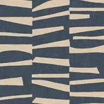 Brewster Home Fashions Ode Dark Blue Staggered Stripes Wallpaper - SKU EJ318022