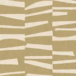 Brewster Home Fashions Ode Mustard Staggered Stripes Wallpaper - SKU EJ318024