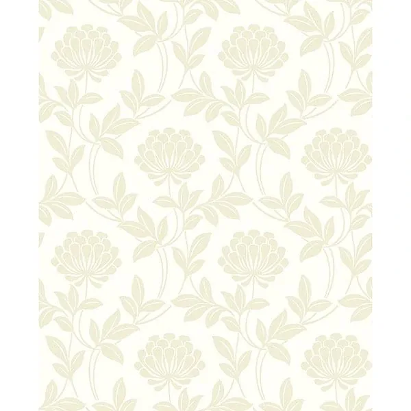Brewster Home Fashions Ogilvy Bone Floral Wallpaper - SKU 2810-87716