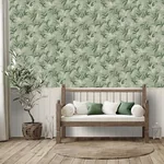Brewster Home Fashions Olivia Sage Floral Wallpaper - SKU BG5907