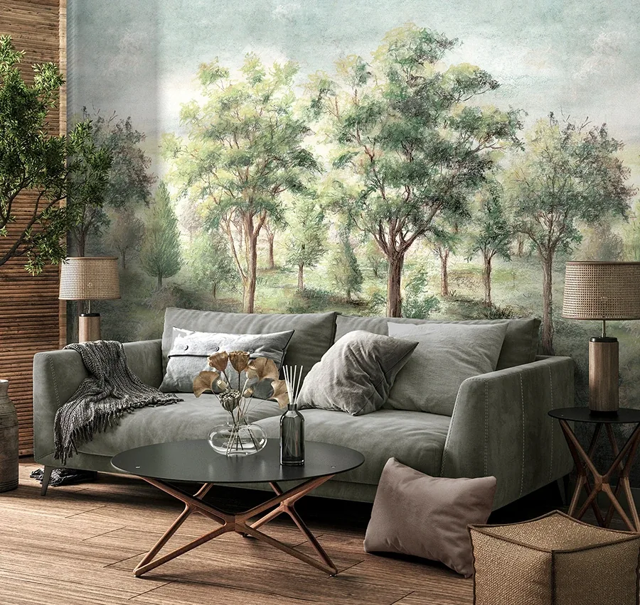 Brewster Home Fashions Orchard Green Wall Mural - SKU 4164-50943