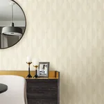 Brewster Home Fashions Oresome Cream Ogee Wallpaper - SKU 4025-82507