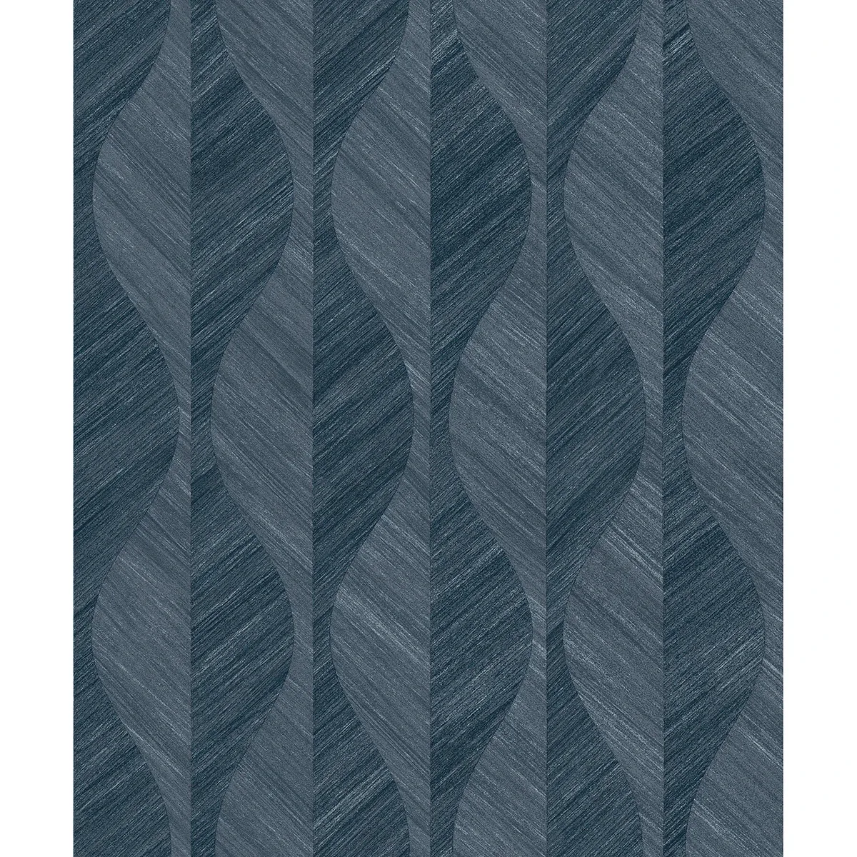 Brewster Home Fashions Oresome Indigo Ogee Wallpaper - SKU 4025-82501