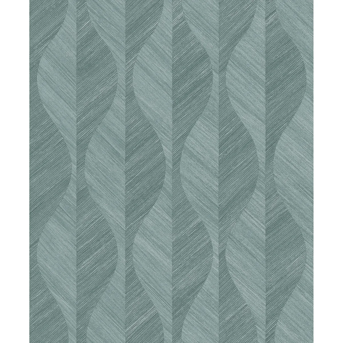 Brewster Home Fashions Oresome Teal Ogee Wallpaper - SKU 4025-82505