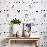 Brewster Home Fashions Orlow Pink Llama Wallpaper - SKU 4060-381381
