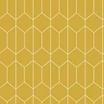 Brewster Home Fashions Orson Yellow Trellis Wallpaper - SKU AH909701