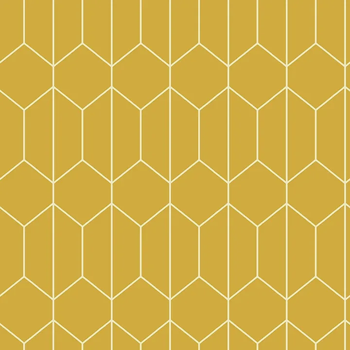 AH909701 | Orson Yellow Trellis Wallpaper