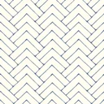 Brewster Home Fashions Oswin Navy Tiered Herringbone Wallpaper - SKU 3125-72363