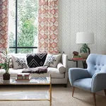 Brewster Home Fashions Oswin Navy Tiered Herringbone Wallpaper - SKU 3125-72363