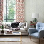 Brewster Home Fashions Oswin Teal Tiered Herringbone Wallpaper - SKU 3125-72362
