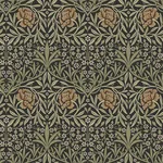 Brewster Home Fashions Oxford Union Black Floral Vines Wallpaper - SKU 4171-82048