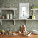 Brewster Home Fashions Oxford Union Grey Floral Vines Wallpaper - SKU 4171-82046