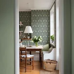Brewster Home Fashions Oxford Union Sea Green Floral Vines Wallpaper - SKU 4171-82047