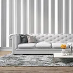 Brewster Home Fashions Palazzo Silver Stripe Wallpaper - SKU AH290505