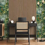 Brewster Home Fashions Panacea Brown Wood Wallpaper - SKU BG1157