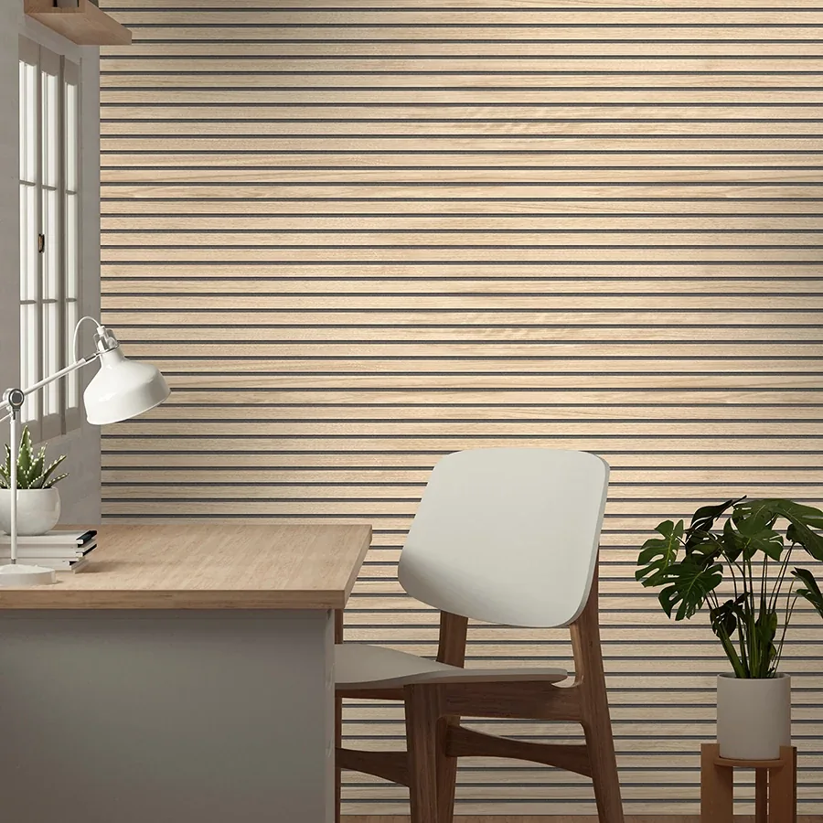 Brewster Home Fashions Panacea Light Brown Wood Wallpaper - SKU BG1158
