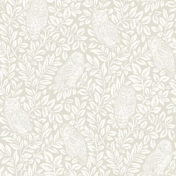 3115-12413 | Parliament Cream Owl Wallpaper