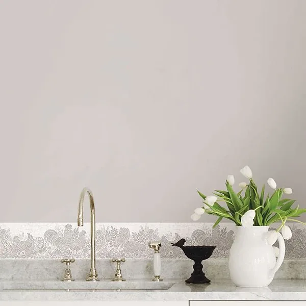 Brewster Home Fashions Parton Light Grey Chicken Wallpaper - SKU 3119-13554B
