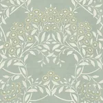 Brewster Home Fashions Penelope Green Floral Damask Wallpaper - SKU AH100195AH
