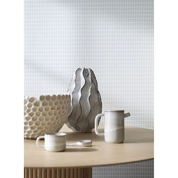 Brewster Home Fashions Petal Slate Geometric Wallpaper - SKU 8814