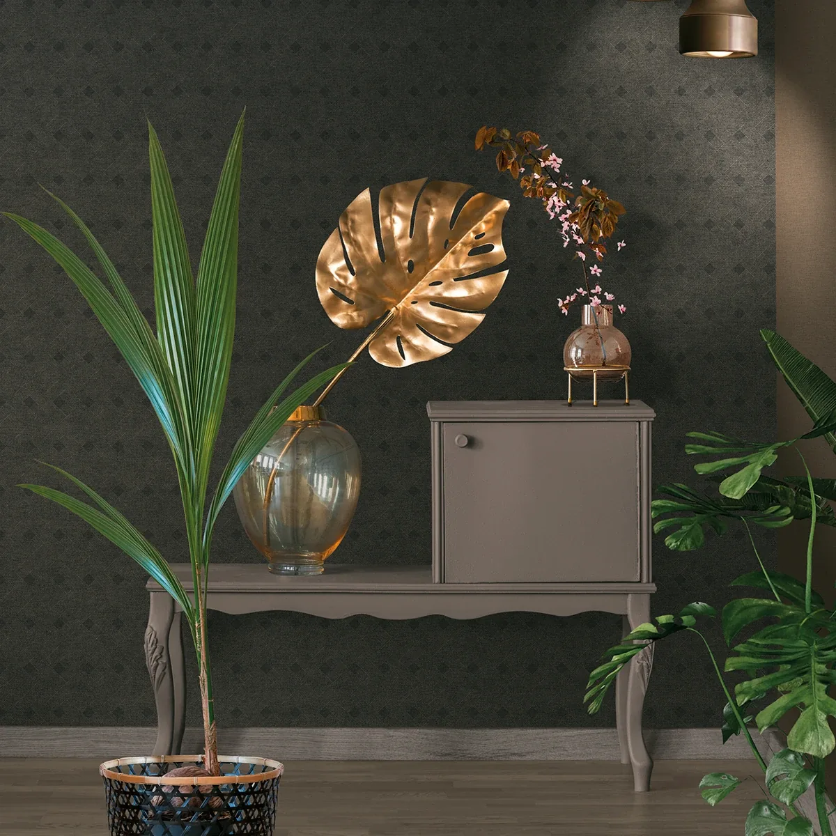 Brewster Home Fashions Peugot Black Geometric Wallpaper - SKU 4044-38029-1