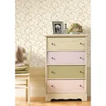 Brewster Home Fashions Peyton Green Tin Star Trail Wallpaper - SKU CTR09154