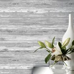 Brewster Home Fashions Philomena Silver Striated Wallpaper - SKU AH297703