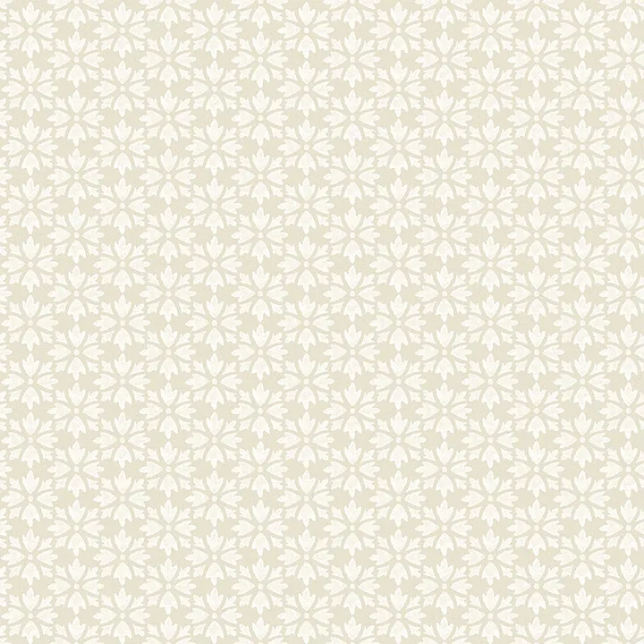 4148-27455 | Phlox Khaki Floral Stamp Wallpaper