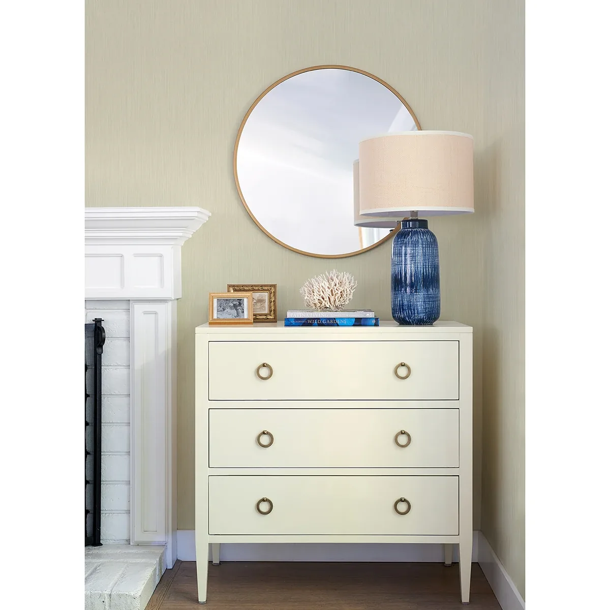 Brewster Home Fashions Pietra Light Yellow Silk Wallpaper - SKU 4058-21769