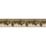 Brewster Home Fashions Pine Hill Multicolor Foliage Wallpaper | Wallpaper Twins Brewster Home Fashions Pine Hill Multicolor Foliage Wallpaper - SKU 3118-01632B