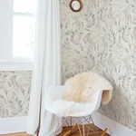 Brewster Home Fashions Pinnate Blush Leaves Wallpaper | Wallpaper Twins Brewster Home Fashions Pinnate Blush Leaves Wallpaper - SKU 3124-13906