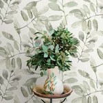 Brewster Home Fashions Pinnate Green Leaves Wallpaper | Wallpaper Twins Brewster Home Fashions Pinnate Green Leaves Wallpaper - SKU 4169-13911