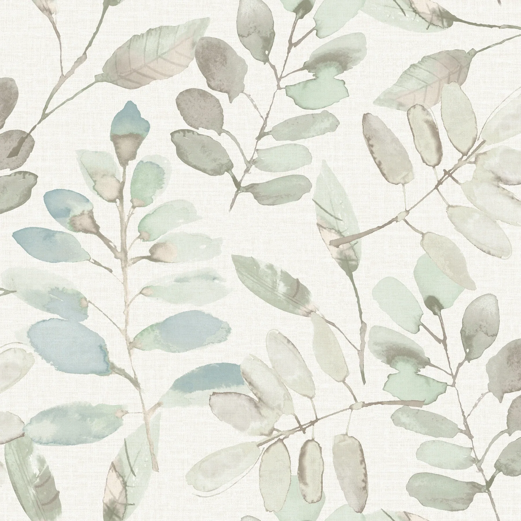 Brewster Home Fashions Pinnate Mint Leaves Wallpaper - SKU 4169-13909
