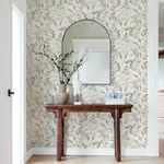 Brewster Home Fashions Pinnate Salmon Leaves Wallpaper | Wallpaper Twins Brewster Home Fashions Pinnate Salmon Leaves Wallpaper - SKU 4169-13912