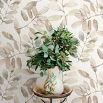 Brewster Home Fashions Pinnate Salmon Leaves Wallpaper | Wallpaper Twins Brewster Home Fashions Pinnate Salmon Leaves Wallpaper - SKU 4169-13912