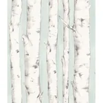 Brewster Home Fashions Pioneer Light Blue Birch Tree Wallpaper | Wallpaper Twins Brewster Home Fashions Pioneer Light Blue Birch Tree Wallpaper - SKU 3118-12602
